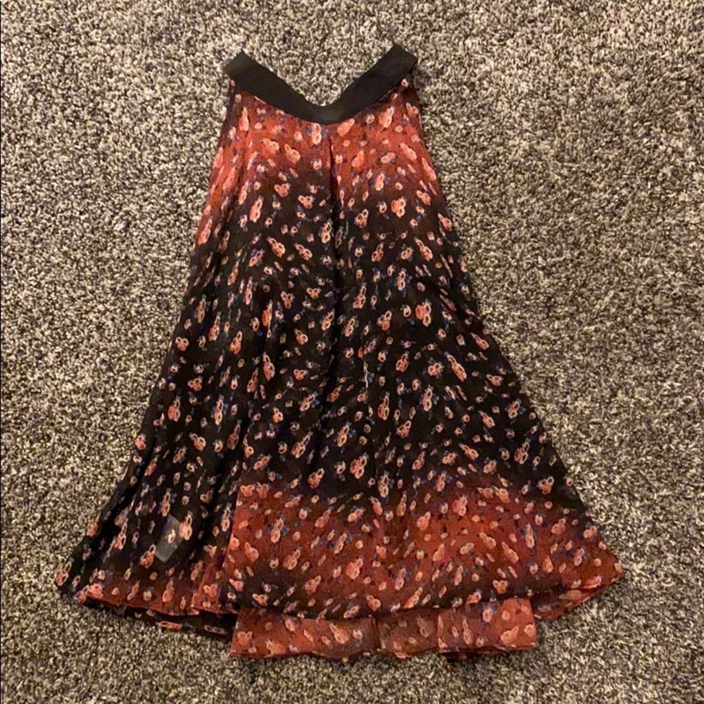 BCBG floral racerback camisole